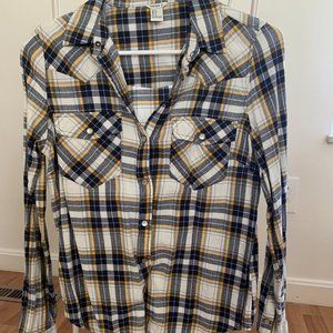 Snap Button Down Flannel